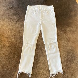 MOTHER SUPERIOR WHITE JEANS